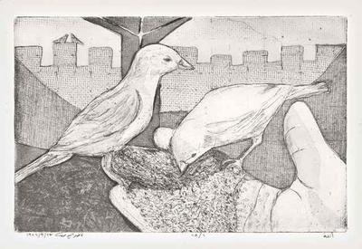 Familiarity, 1986, Print - Zinc Etching