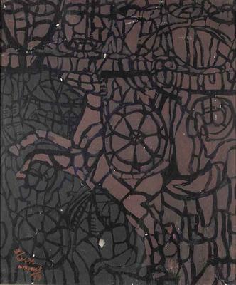 From the Past, 1979, Acrylic