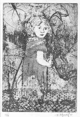 Maha, 1981, Print - Zinc Etching