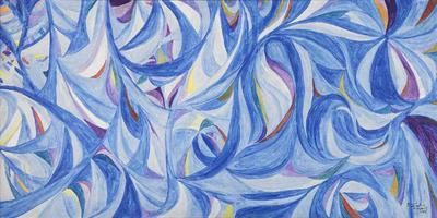 Melodies, 1982, Acrylic