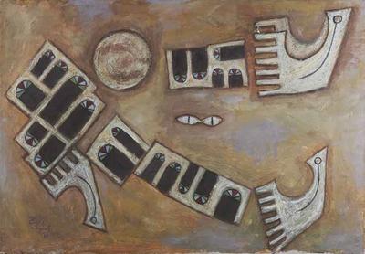 Migration, 1981, Acrylic