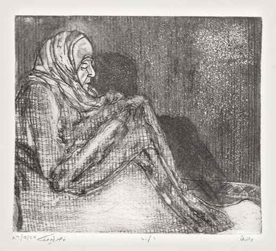 Mother, 1986, Print - Zinc Etching