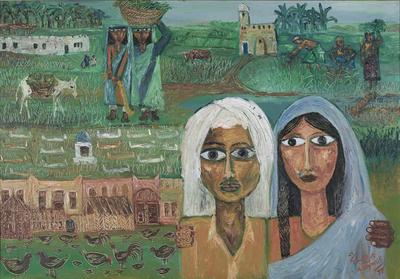 Our Green Land, 1977, Acrylic