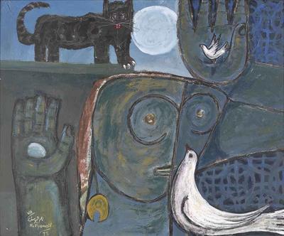 Protection, 1978, Acrylic
