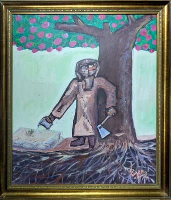 The Assassination of Shade, 1979, Acrylic