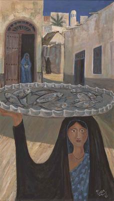 The Delivery, 1983, Acrylic