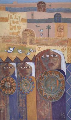 The Gate, 1984, Acrylic