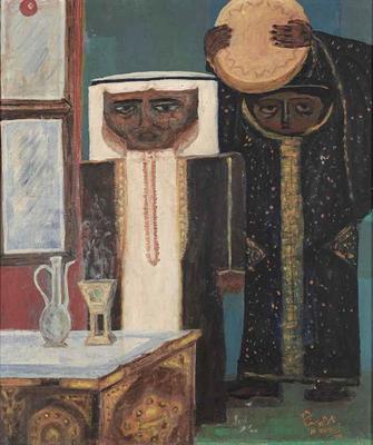 The Groom, 1979, Oil