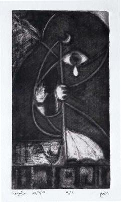 The Guilt, 1986, Print - Zinc Etching