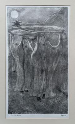 The Handover, 1987, Print - Zinc Etching
