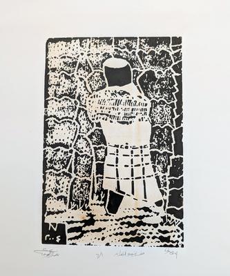 The Harvest, 2004, Linoleum print