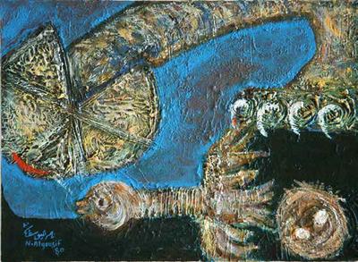 The Prey, 1980, Acrylic