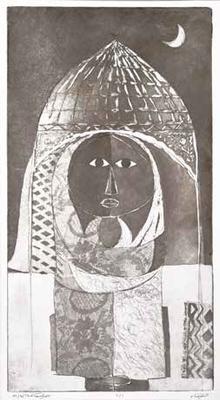 The Two Sisters 2, 1988, Print - Zinc Etching