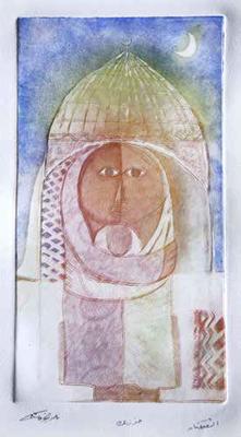 The Two Sisters 3, 1988, Print - Zinc Etching