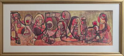 Torment, 1982, Watercolour