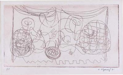Untitled, 1981, Print - Zinc Etching