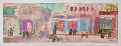 Untitled, 1983, Watercolour and Pastels