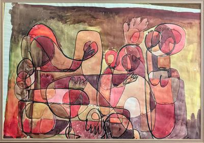 Untitled, 1982, Watercolour