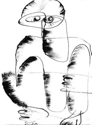 Untitled, 1971, China Ink
