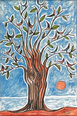 Untitled, 1985, Marker Pens