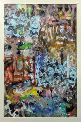 Untitled, 1990, Guash and watercolor