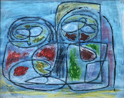 Untitled, 1971, Oil and mixed media