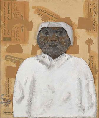 Untitled, 1993, Acrylic and mixed media