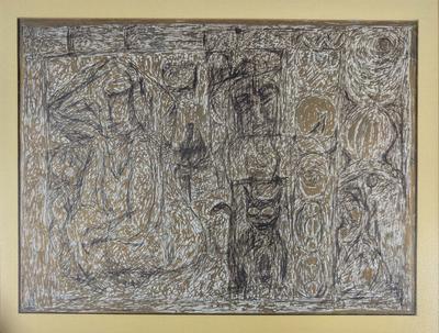 Untitled, 1985, Marker Pens