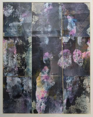 Untitled, 1990, Monoprint and collage