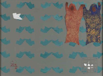 Untitled, 1994, Acrylic