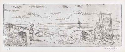 Untitled, 1981, Zinc Engraving