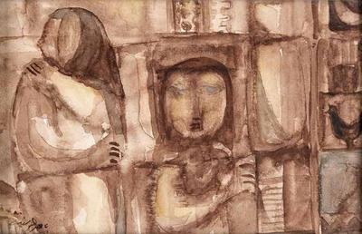 Untitled, 1980, Watercolour