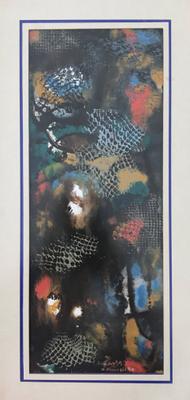 Untitled - Composition, 1990, Monoprint