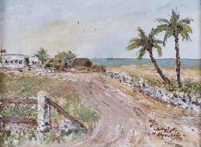 Untitled - Study, 1991, Acrylic