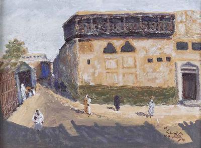 Untitled - Study, 1991, Acrylic